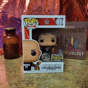 WWE The Rock EE Exclusive Funko Pop Vinyl Figure 91 Limited Edition